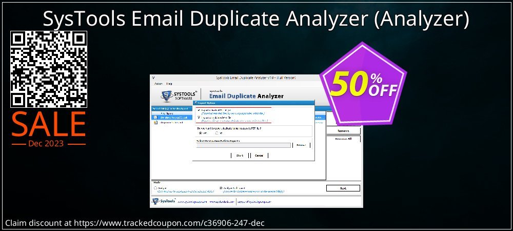 SysTools Email Duplicate Analyzer - Analyzer  coupon on World Bicycle Day offering sales
