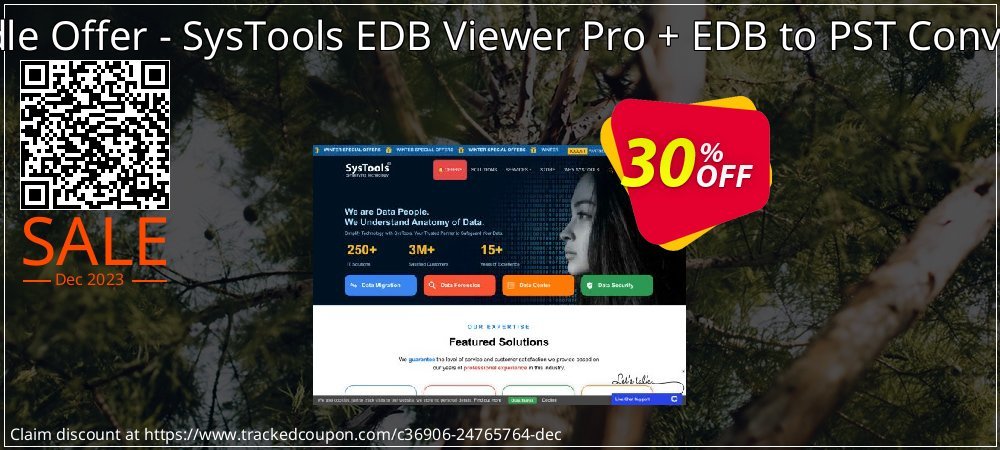 Bundle Offer - SysTools EDB Viewer Pro + EDB to PST Converter coupon on Tell a Lie Day offering discount