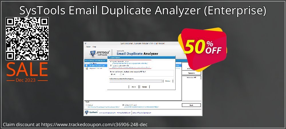 SysTools Email Duplicate Analyzer - Enterprise  coupon on Social Media Day super sale