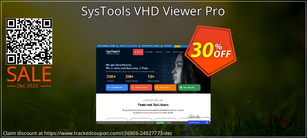 SysTools VHD Viewer Pro coupon on Virtual Vacation Day discount