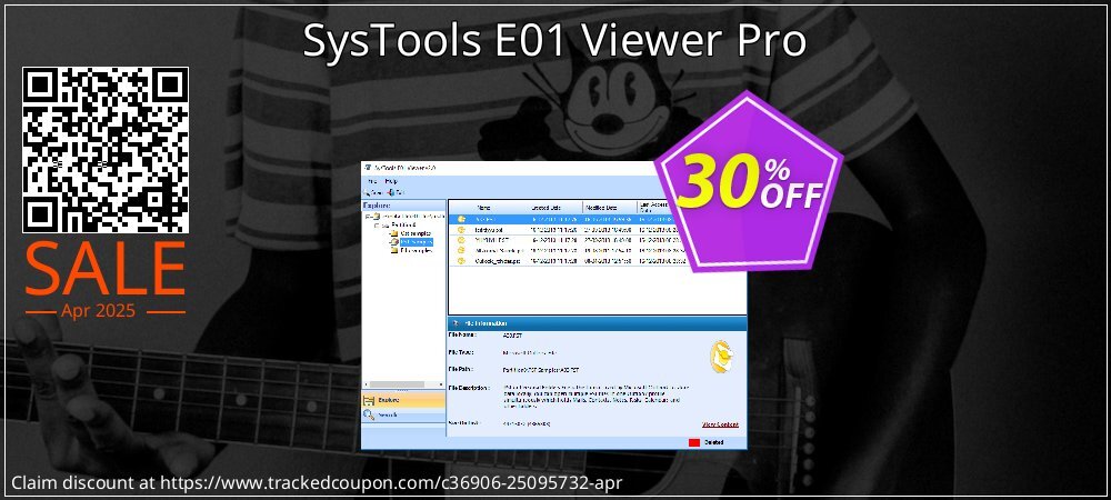 SysTools E01 Viewer Pro coupon on April Fools Day offering discount