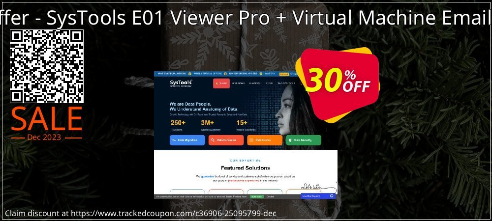 Bundle Offer - SysTools E01 Viewer Pro + Virtual Machine Email Recovery coupon on April Fools' Day promotions