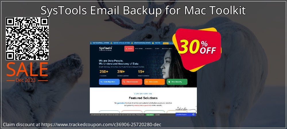 SysTools Email Backup for Mac Toolkit coupon on National Walking Day discounts