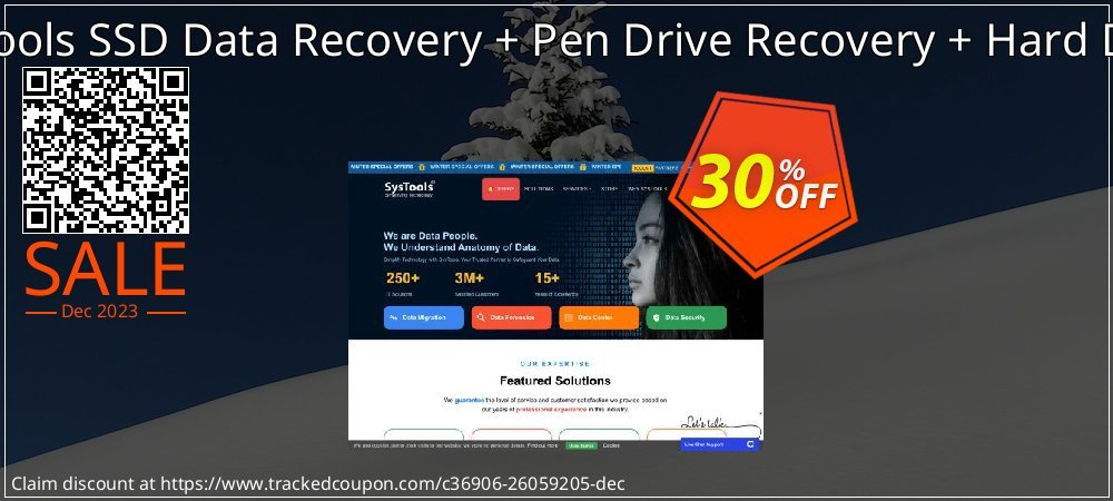 Bundle Offer - SysTools SSD Data Recovery + Pen Drive Recovery + Hard Drive Data Recovery coupon on National Walking Day deals