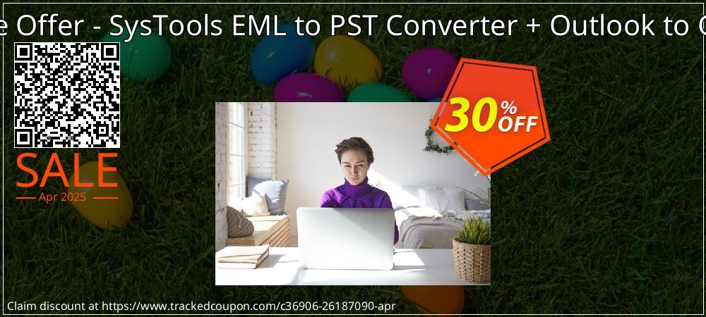 Bundle Offer - SysTools EML to PST Converter + Outlook to G Suite coupon on National Walking Day offering sales