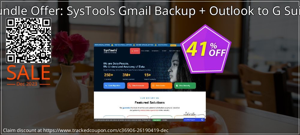 Bundle Offer: SysTools Gmail Backup + Outlook to G Suite coupon on World Password Day offering sales