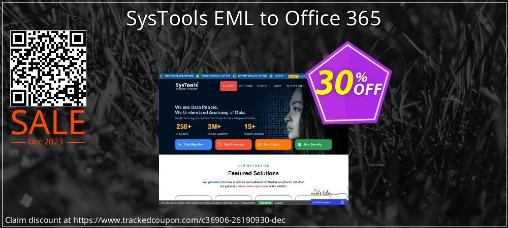SysTools EML to Office 365 coupon on National Walking Day offer