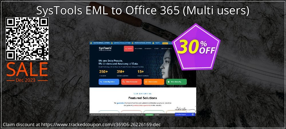SysTools EML to Office 365 - Multi users  coupon on Tell a Lie Day super sale