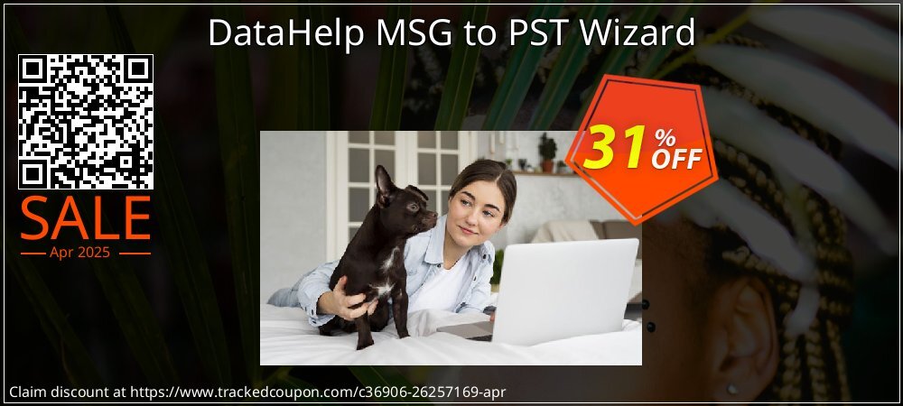 DataHelp MSG to PST Wizard coupon on National Smile Day offer