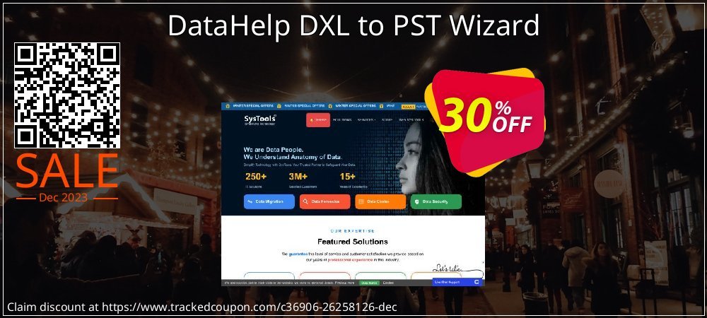 DataHelp DXL to PST Wizard coupon on World Party Day offering discount