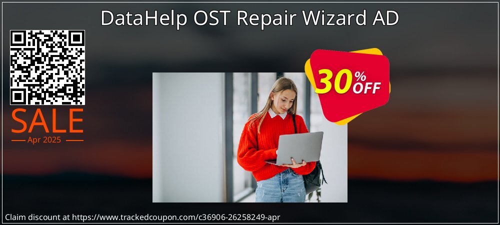 DataHelp OST Repair Wizard AD coupon on April Fools' Day sales