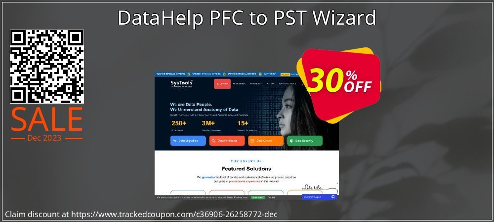 DataHelp PFC to PST Wizard coupon on April Fools' Day offer