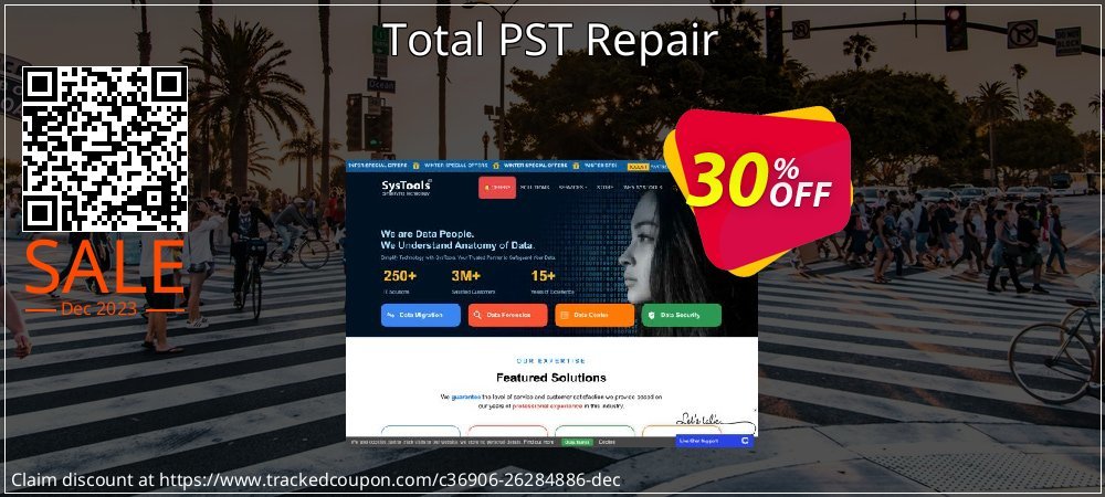Total PST Repair coupon on World Party Day discounts
