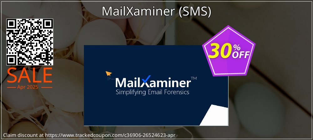 MailXaminer - SMS  coupon on Easter Day offer