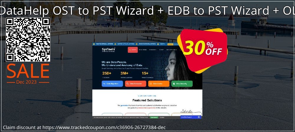 DataHelp Offer: DataHelp OST to PST Wizard + EDB to PST Wizard + OLM to PST Wizard coupon on Tell a Lie Day offer