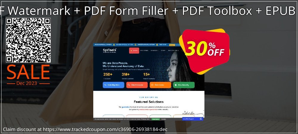 Bundle Offer - PDF Recovery + PDF Unlocker + PDF Split + PDF Watermark + PDF Form Filler + PDF Toolbox + EPUB to PDF + Image to PDF Converter + PDF Watermark Remover coupon on National Smile Day offering sales
