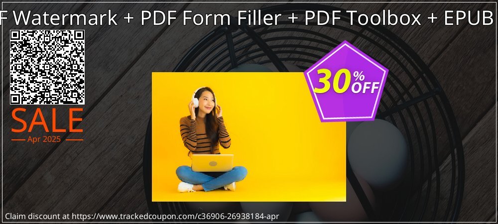 Bundle Offer - PDF Recovery + PDF Unlocker + PDF Split + PDF Watermark + PDF Form Filler + PDF Toolbox + EPUB to PDF + Image to PDF Converter + PDF Watermark Remover coupon on National Smile Day offering sales