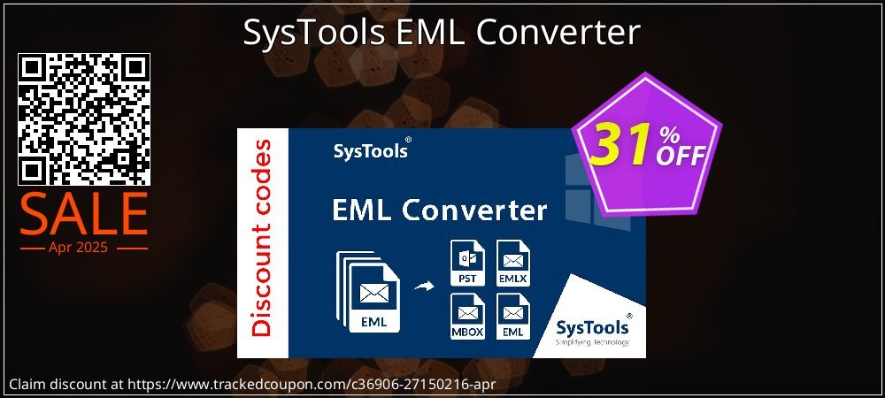 SysTools EML Converter coupon on National Loyalty Day super sale