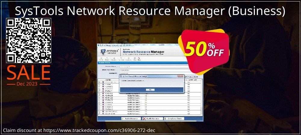 SysTools Network Resource Manager - Business  coupon on April Fools' Day deals