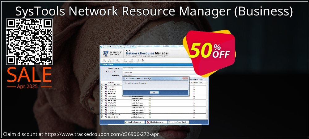 SysTools Network Resource Manager - Business  coupon on April Fools' Day deals