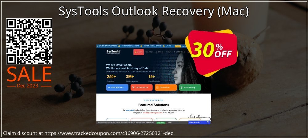 SysTools Outlook Recovery - Mac  coupon on World Party Day discount