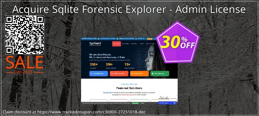 Acquire Sqlite Forensic Explorer - Admin License coupon on Easter Day discounts