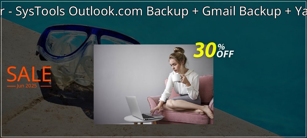 Bundle Offer - SysTools Outlook.com Backup + Gmail Backup + Yahoo backup coupon on National Pizza Party Day offering discount