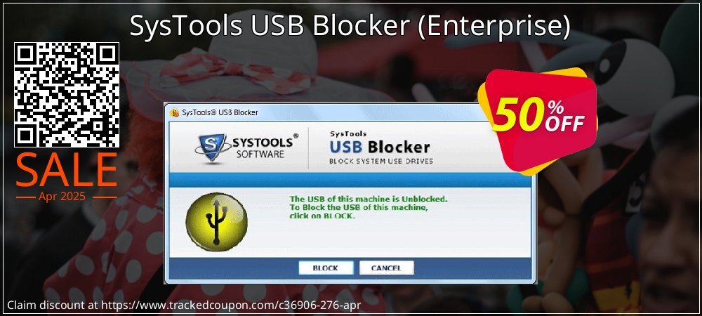 SysTools USB Blocker - Enterprise  coupon on Palm Sunday offering discount