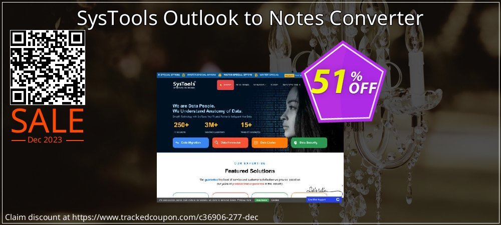 SysTools Outlook to Notes Converter coupon on World Day of Music promotions
