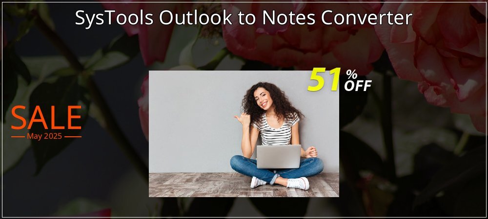SysTools Outlook to Notes Converter coupon on National Memo Day discounts
