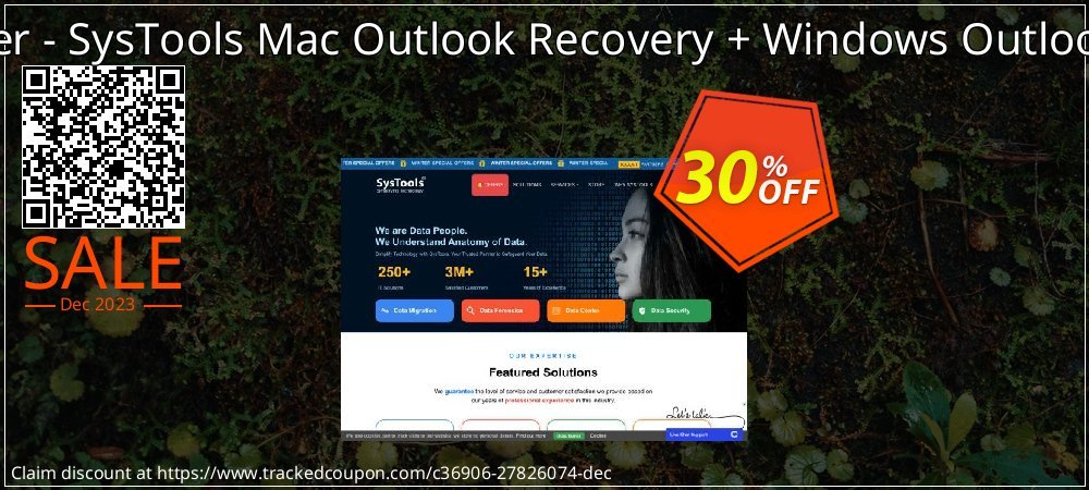 Bundle Offer - SysTools Mac Outlook Recovery + Windows Outlook Recovery coupon on Tell a Lie Day promotions