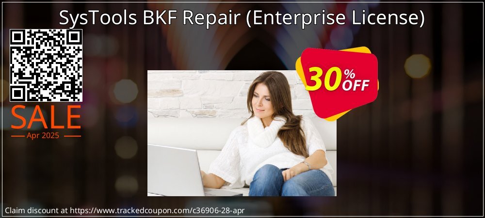 SysTools BKF Repair - Enterprise License  coupon on Virtual Vacation Day promotions