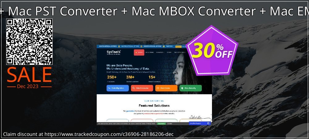 Bundle Offer - Mac OLK Converter + Mac PST Converter + Mac MBOX Converter + Mac EML Converter + Mac OLM Converter coupon on National Loyalty Day super sale