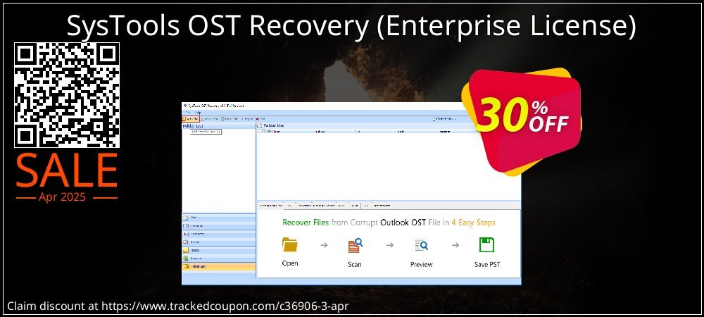 SysTools OST Recovery - Enterprise License  coupon on Easter Day offer