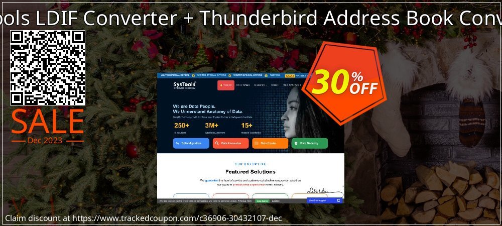 SysTools LDIF Converter + Thunderbird Address Book Converter coupon on Working Day offer