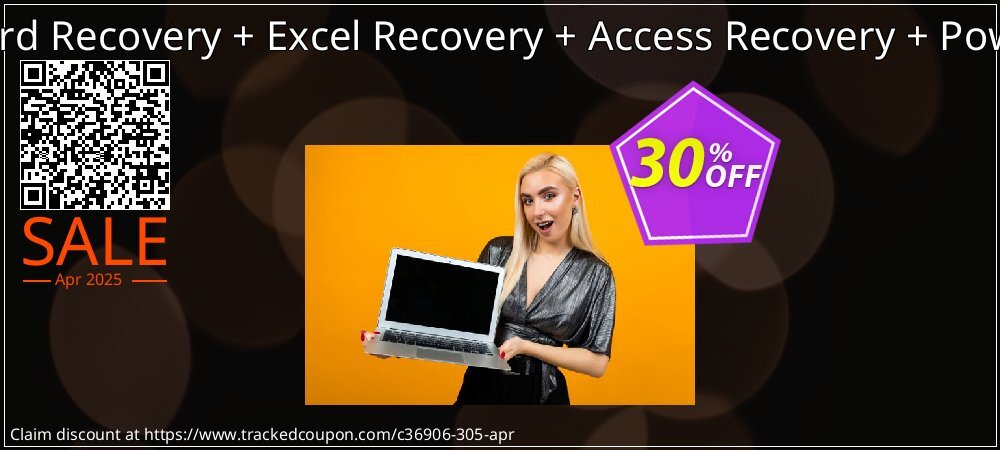 Bundle Offer - Word Recovery + Excel Recovery + Access Recovery + PowerPoint Recovery coupon on National Walking Day discounts