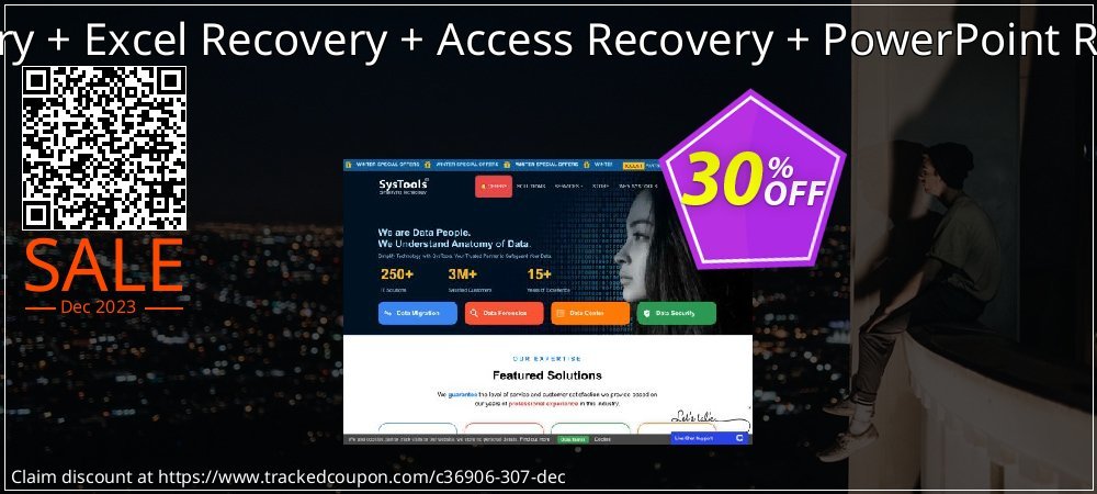 Bundle Offer - Word Recovery + Excel Recovery + Access Recovery + PowerPoint Recovery - Enterprise License  coupon on April Fools' Day sales