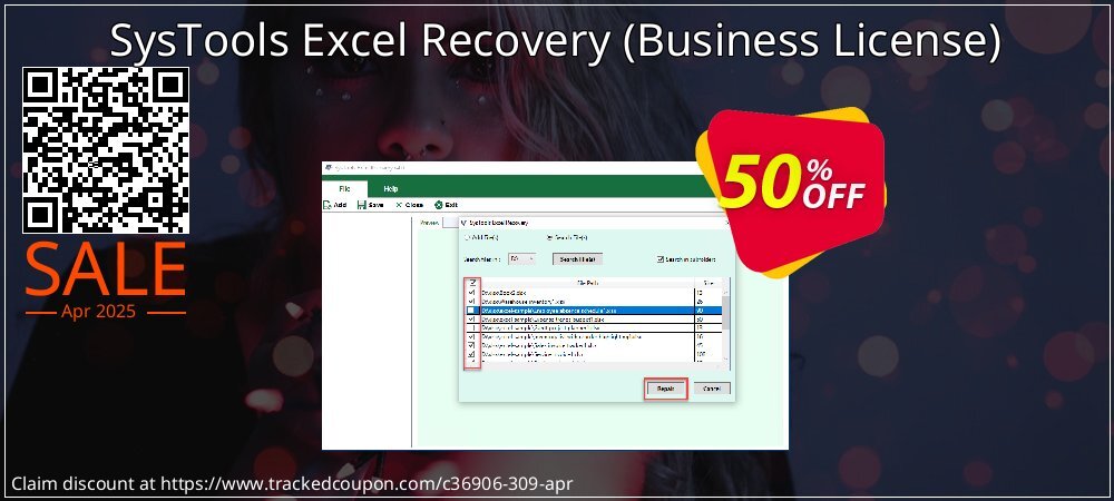 SysTools Excel Recovery - Business License  coupon on World Password Day discount