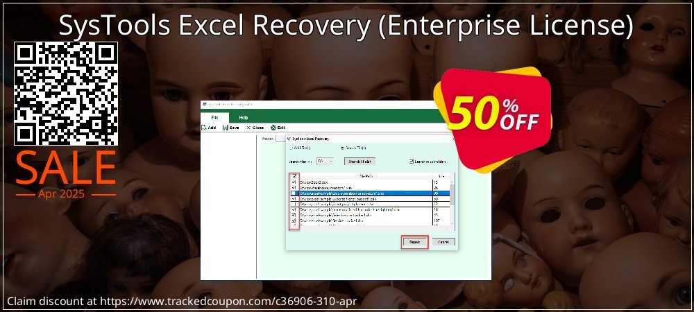 SysTools Excel Recovery - Enterprise License  coupon on Mother Day offering discount