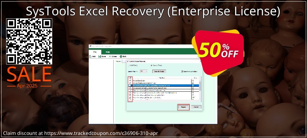 SysTools Excel Recovery - Enterprise License  coupon on National Walking Day discount