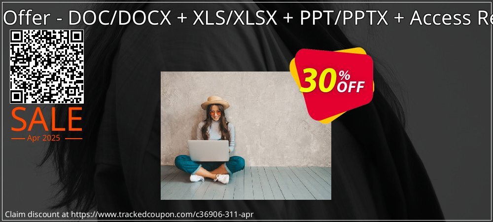 Bundle Offer - DOC/DOCX + XLS/XLSX + PPT/PPTX + Access Recovery coupon on World Party Day offering discount