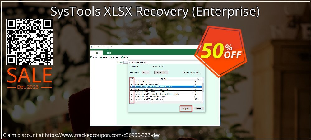 SysTools XLSX Recovery - Enterprise  coupon on April Fools' Day super sale