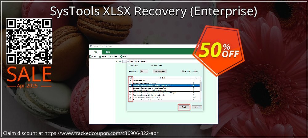 SysTools XLSX Recovery - Enterprise  coupon on Working Day discounts