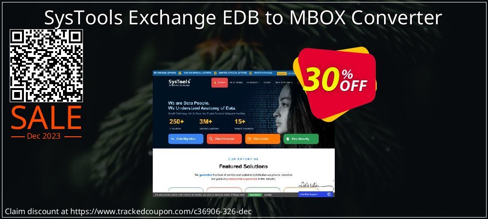SysTools Exchange EDB to MBOX Converter coupon on World Party Day deals
