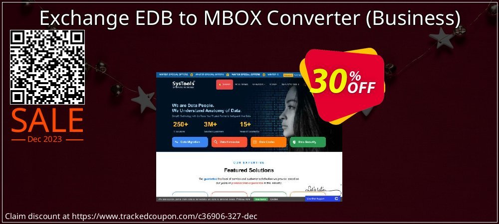 Exchange EDB to MBOX Converter - Business  coupon on April Fools' Day offer