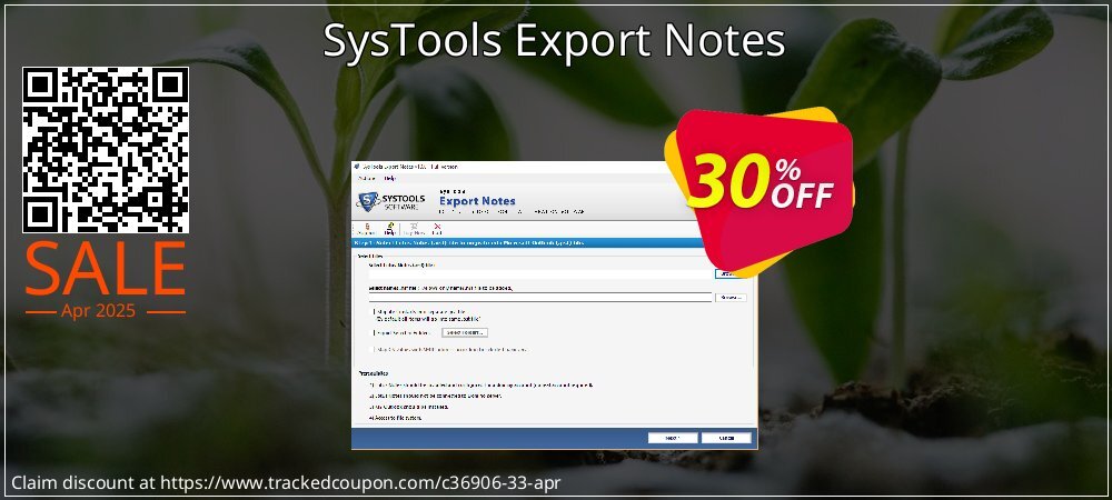 SysTools Export Notes coupon on Easter Day offering sales