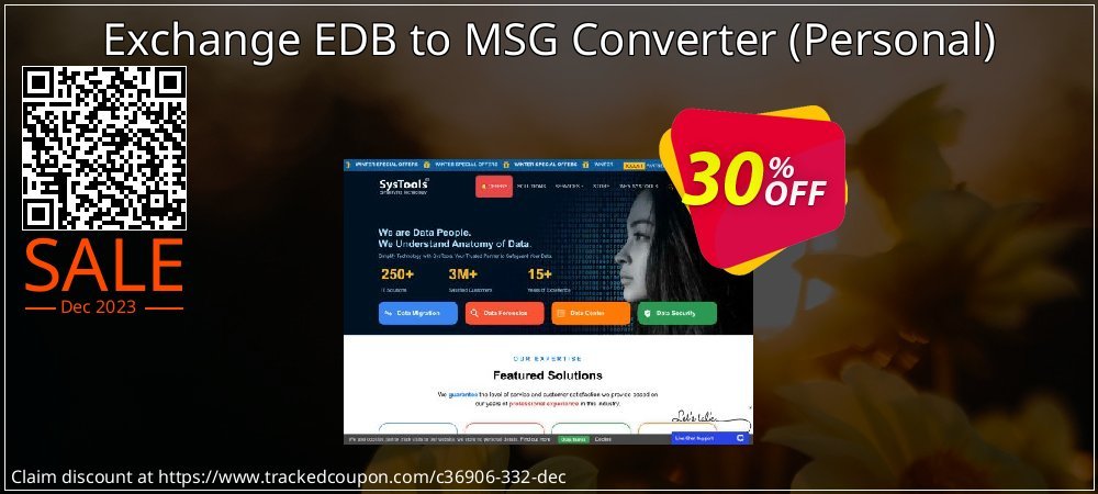 Exchange EDB to MSG Converter - Personal  coupon on April Fools' Day discounts
