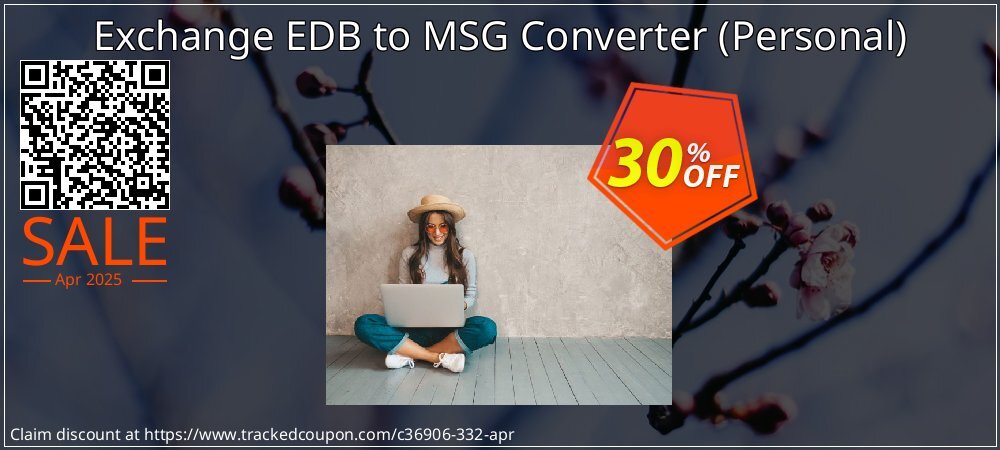 Exchange EDB to MSG Converter - Personal  coupon on Working Day promotions