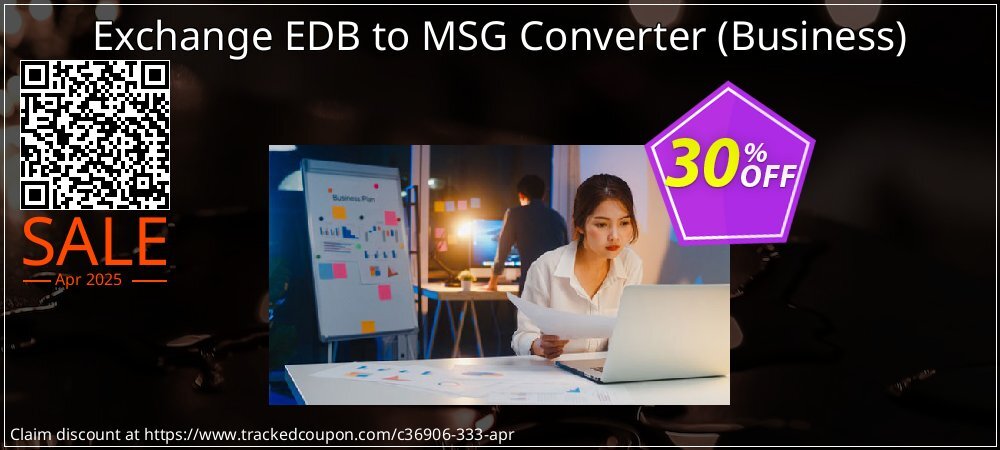 Exchange EDB to MSG Converter - Business  coupon on Virtual Vacation Day discounts