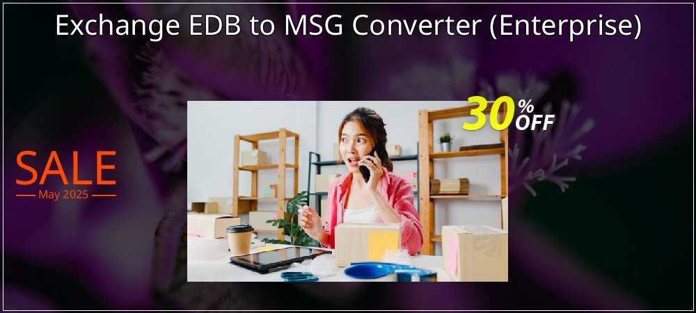 Exchange EDB to MSG Converter - Enterprise  coupon on World Password Day deals